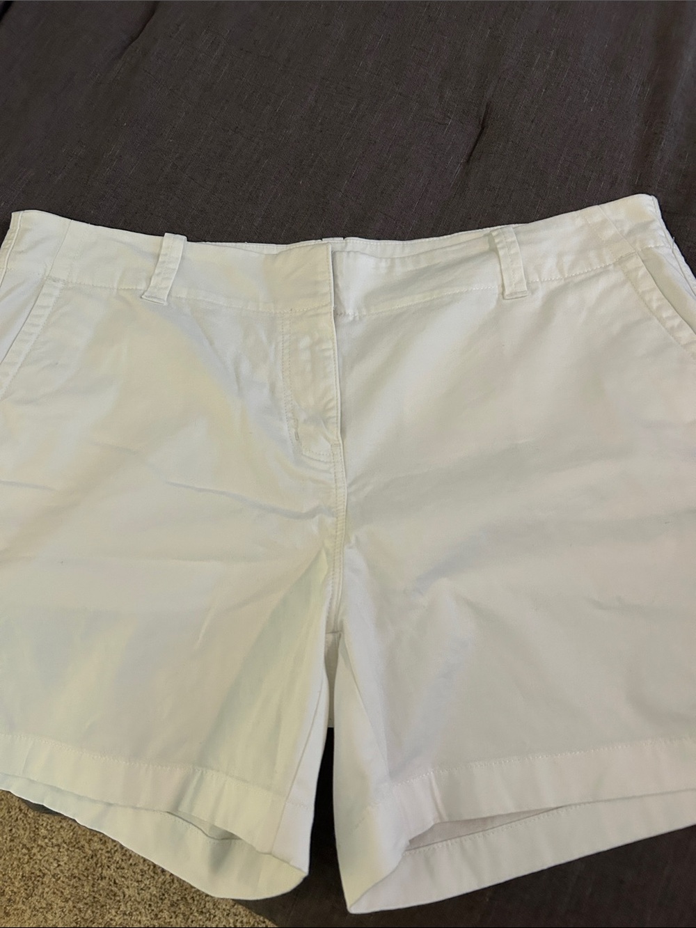 Vineyard Vines White Chino Bermuda Shorts